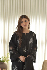 Wafa – Embroidered Stitched Three Piece