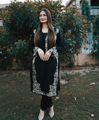 Black Eyed Embroidered 2PC