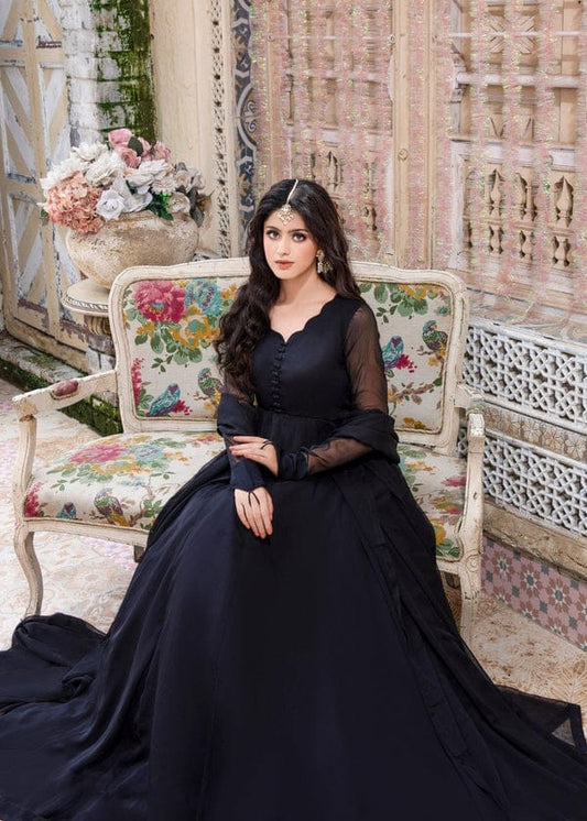 Black Grace β Embroidered Frock 2 Piece