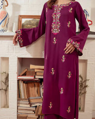Rosebud Embroidered 2PC