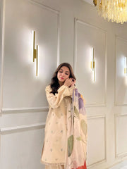 Pearl Dawn Embroidered 3PC