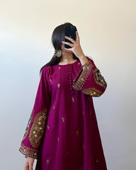 Zincorus Embroidered 2PC