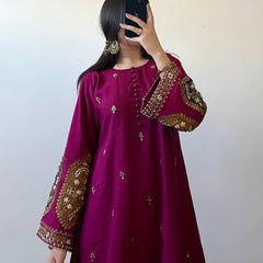 Zincorus Embroidered 2PC