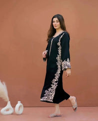 Black Eyed Embroidered 2PC