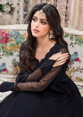 Black Grace – Embroidered Frock 2 Piece