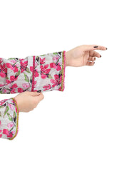 Crimson Flora – Stitched Printed Lawn 2 Piece