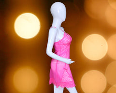 Cotton Net Nighty with Panty