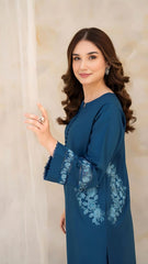 Pocket Luxe Embroided 2PC